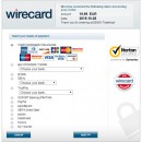 Wirecard Checkout Page